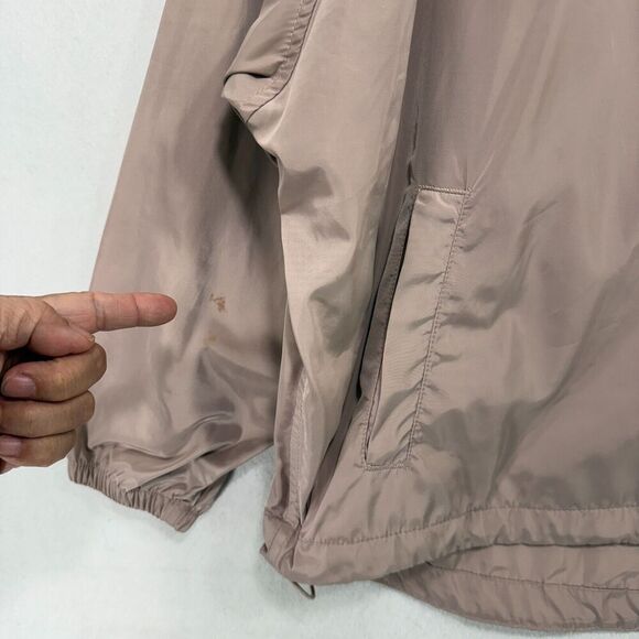 Soia & Kyo Jacket Women S/M Light Pink Oaklynn Windbreaker Hooded Relaxed Fit - Picture 6 of 15